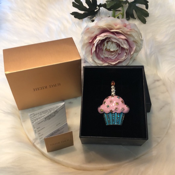 Heidi Daus Jewelry - COPY - New Heidi Daus Birthday Brooch